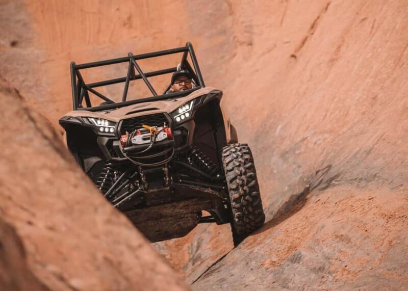 Moab: 2.5 Hour HELL'S REVENGE You Drive UTV Tour - What to Expect During the Tour