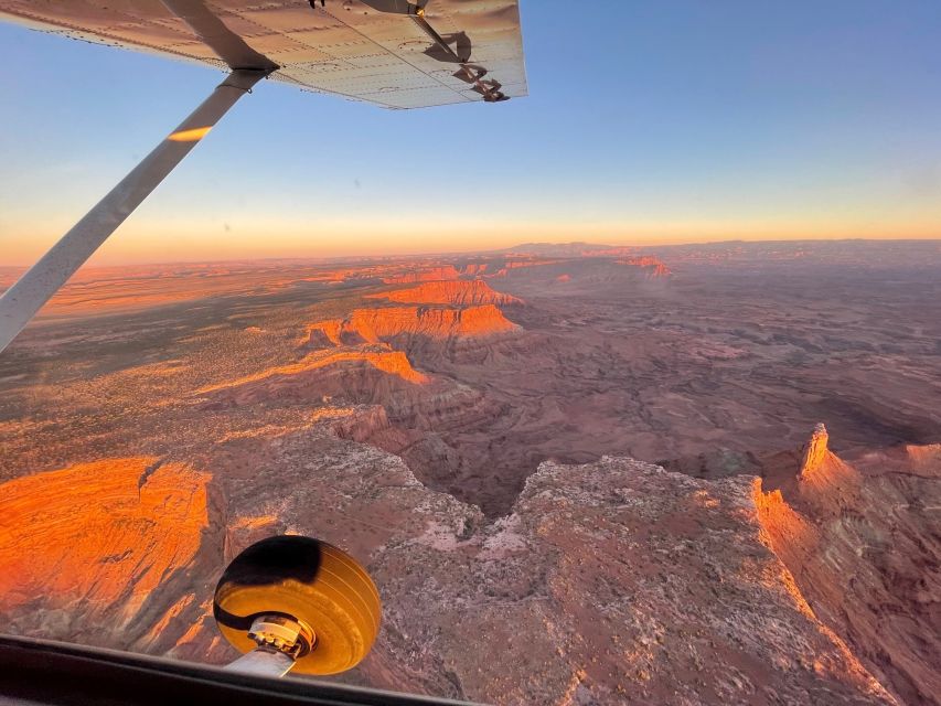 Moab: Canyonlands National Park Morning or Sunset Plane Tour - Key Points