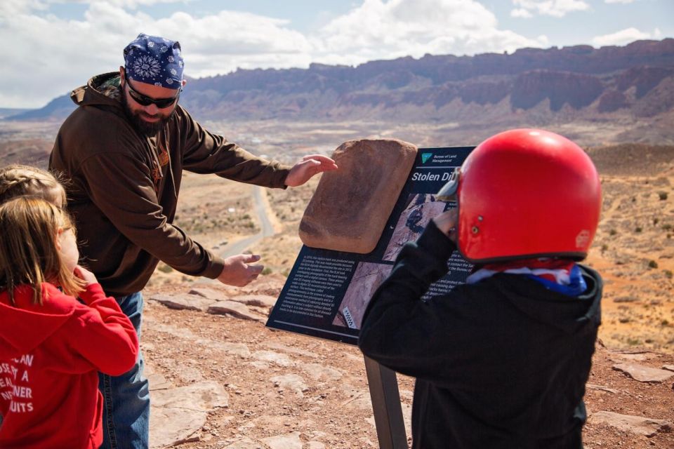 Moab: Hells Revenge Self-Driven Guided UTV Tour - Starting Location and Highlights