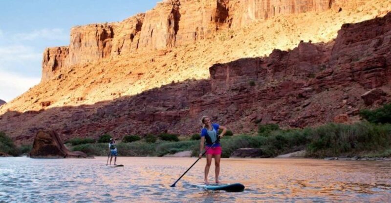 Moab: Stand-Up Paddleboard with small rapids on Colorado - An Authentic Paddleboarding Experience on the Colorado River