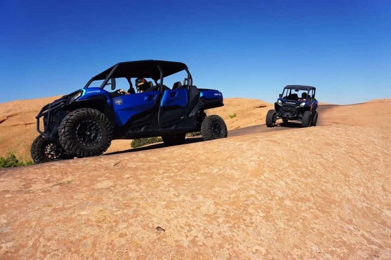 Moabs #1 Rated Guided U-Drive Hells Revenge Off-Road Tour - Key Points