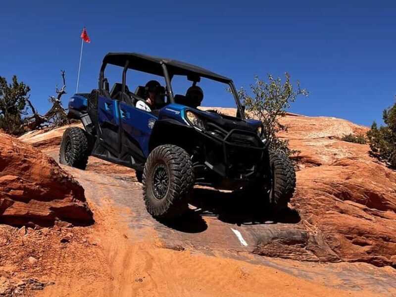 Moabs #1 Rated Guided U-Drive Hells Revenge Off-Road Tour - Who Will Love This Tour?