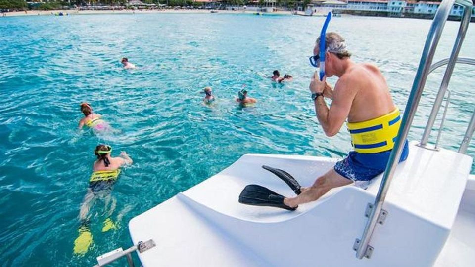 Mobay Catamaran (Swim/Snorkel) Fr Reading to Margarittaville - Exploring the Margaritaville Water Activities
