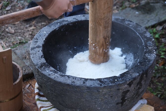 Mochitsuki Rice Cake Making Experience in Ojika Island - Ingredients and Materials