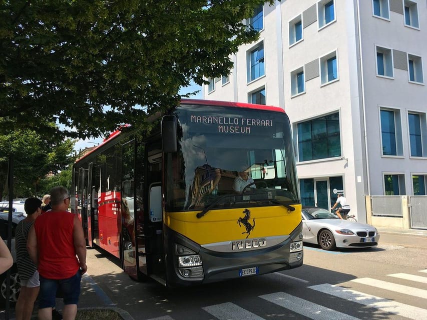Modena and Maranello: Bus Transfer and Ferrari Museum Ticket - Overview and Pricing