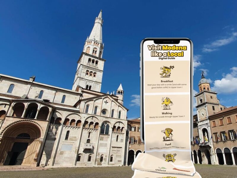 Modena: Digital Guide Made With a Local for Your Tour - Tour Features