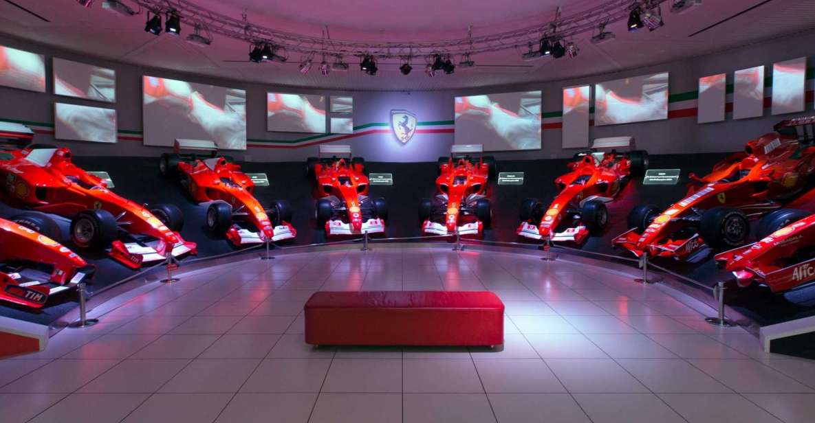 Modena: Discover Ferrari Museum & Pavarotti Land - Explore the Ferrari Museum
