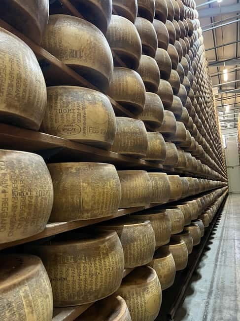 Modena: Parmesan, Balsamic Vinegar, Wine Tour + Lunch - Key Points