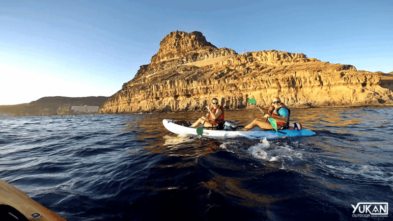 Mogán: Guided Kayak to Caves and Snorkeling Tour - Key Points