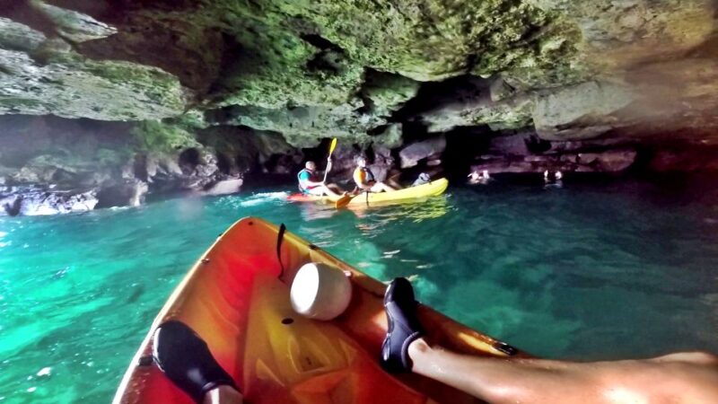 Mogán: Guided Kayak to Caves and Snorkeling Tour - Tour Duration and Inclusions