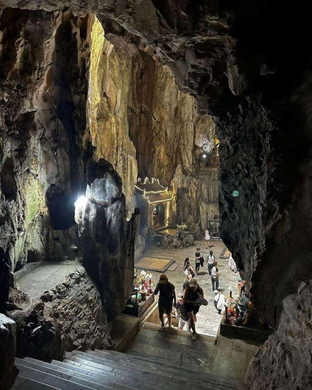 Monkey Mountains, Marble Mountains & Hoi An Night Experience - Transportation and Guide