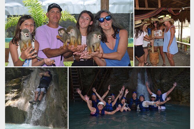 Monkey Tour Interaction and waterfalls excursion in Puerto Plata - Key Points