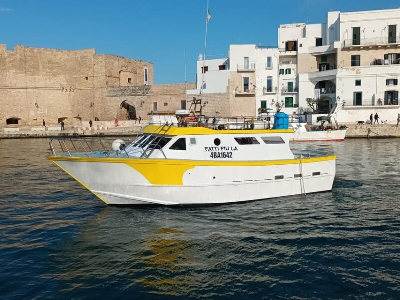 Monopoli: Polignano a Mare fishing Tour with Aperitif - Key Points