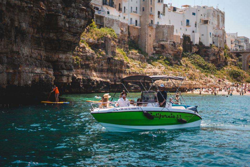 Monopoli: Private Polignano a Mare Grottos Speedboat Cruise - Important Information