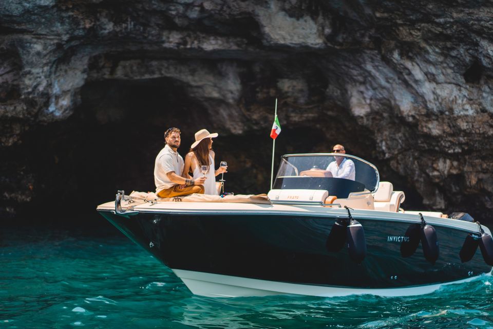 Monopoli: Private Sightseeing Speedboat Tour With Champagne - Itinerary Details