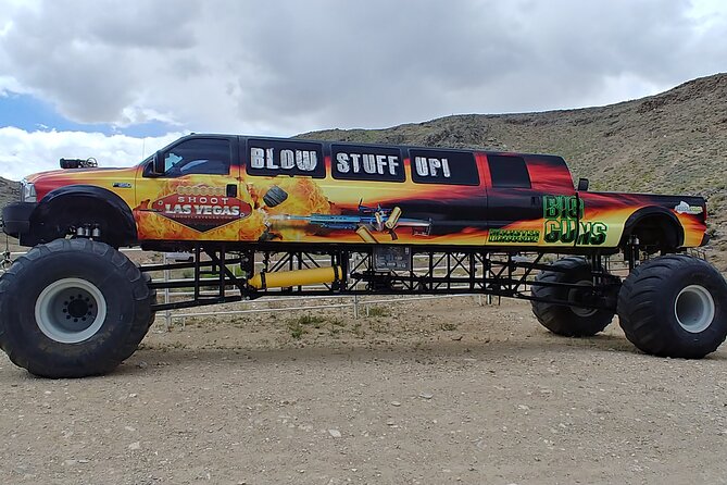 Monster Truck Drive AND Shoot Combo Package - Booking Information and Policies