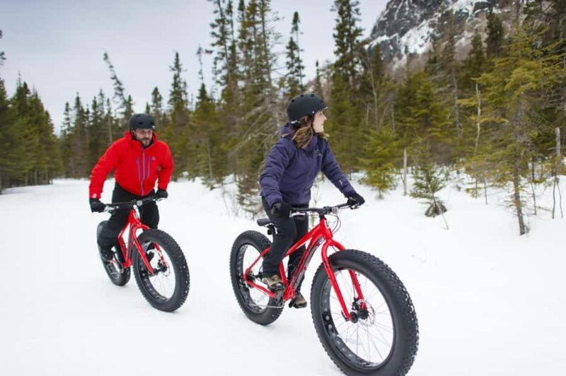 Mont-Saint-Bruno: Park Entry with Fat-bike and Snowshoeing - Key Points