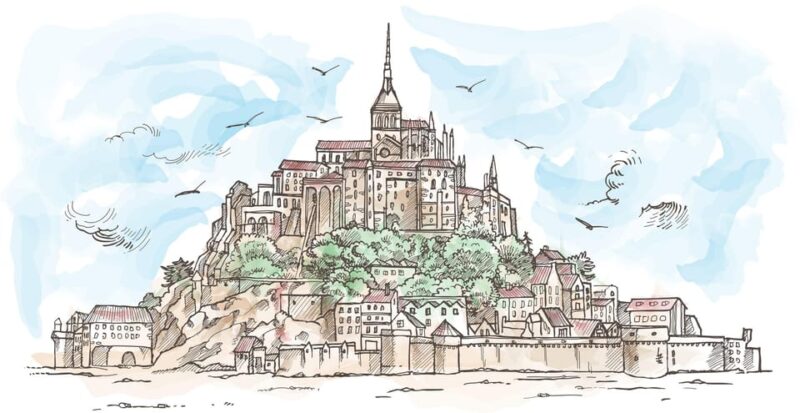 Mont Saint Michel: Village History and Legends Walking Tour - Itinerary and Meeting Point