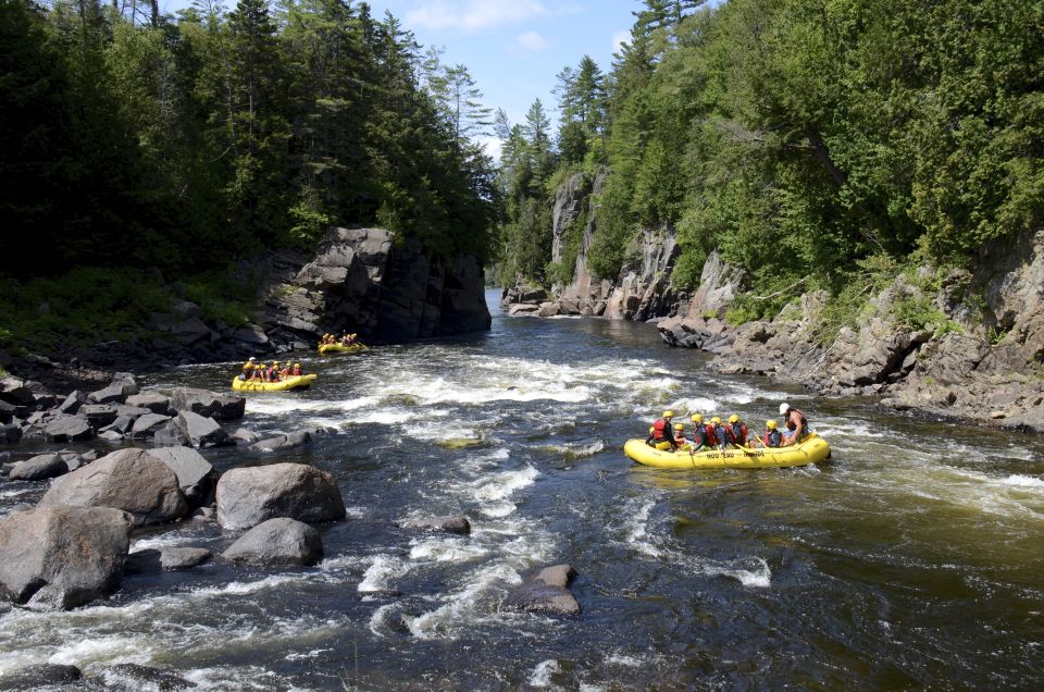 Mont-Tremblant: Full Day of Rouge River White Water Rafting - Navigating the Seven Sisters Rapids