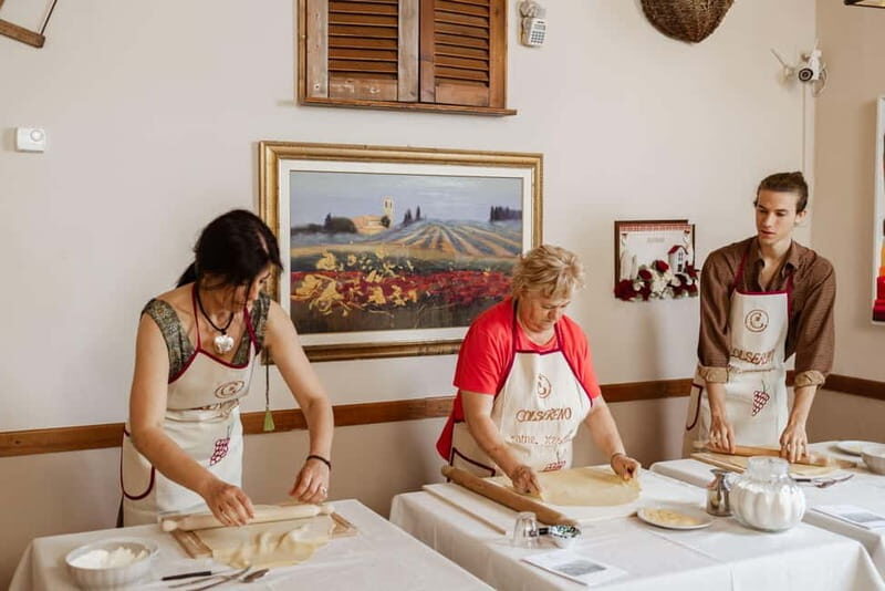 MONTALCINO : Pasta Class with Brunello Tasting and Lunch - An In-Depth Look at the Experience