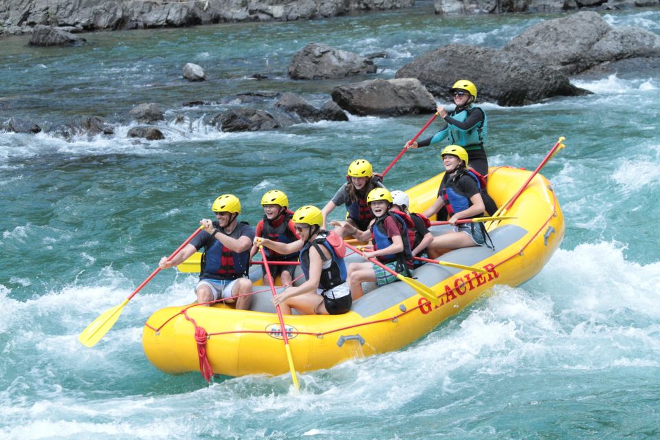 Montana: Glacier National Park Whitewater Rafting Trip - Itinerary and Duration