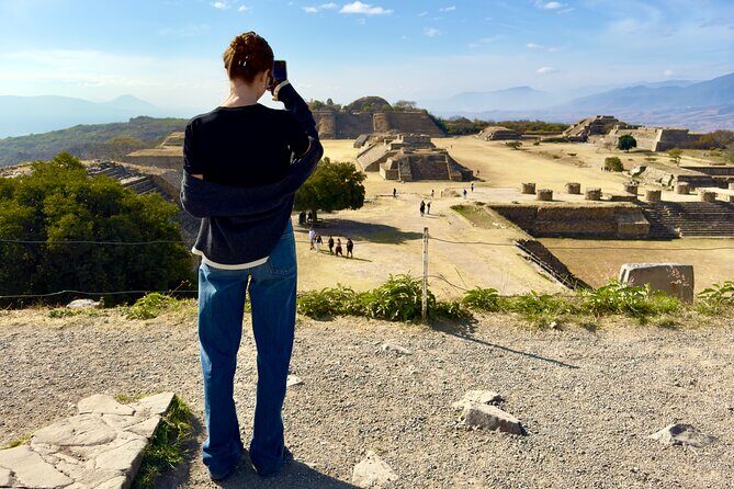 Monte Alban Tree of the Tule Mezcal and Teotitlan del Valle Tour - Key Points