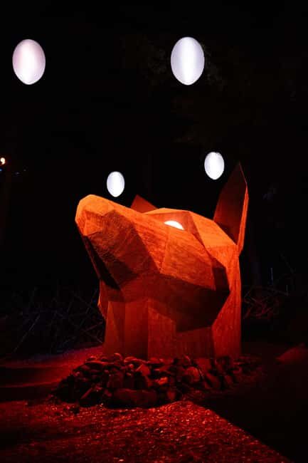Montebello, QC: Omega Park ONIRO Immersive Experience at Night - An Overview of Omega Park ONIRO