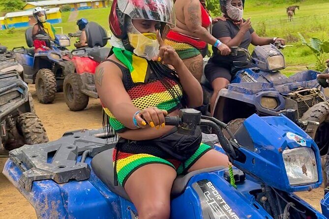 Montego Bay ATV Tour with private Transportation and Lunch Stop - Key Points