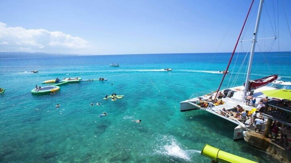 Montego Bay: Bamboo Rafting, Party Catamaran, and Snorkeling - Party Catamaran Cruise