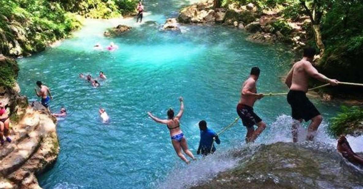 Montego Bay: Blue Hole, Dunn's River, and Reggae Hill Tour - Key Points