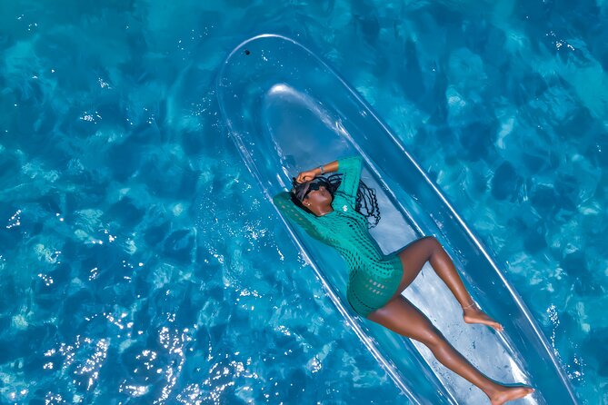 Montego Bay Clear Water Kayak Drone Photo and Video Shoot - Capturing Stunning Aerial Footage