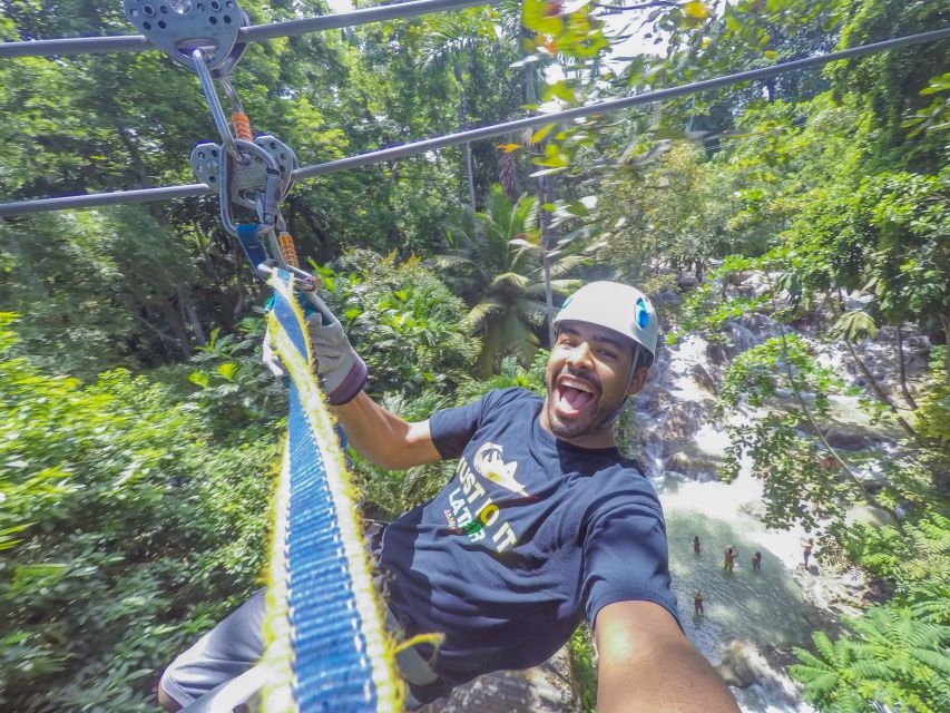 Montego Bay: Dunns Catamaran Sail & Snorkel With Zipline - Dunns River Falls Zipline