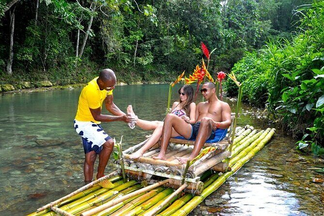 Montego Bay Highlights Tour with Shopping and Bamboo Rafting - Key Points