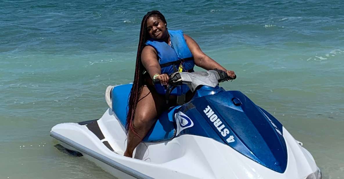 Montego Bay: Jet Ski & Beach With Private Transport - Thrilling Jet Ski Experience
