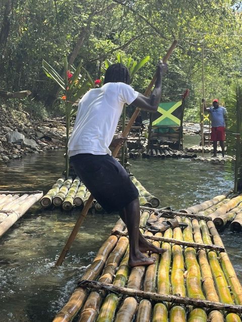 Montego Bay: Lethe River Rafting With Limestone Massage - Relaxing River Ride