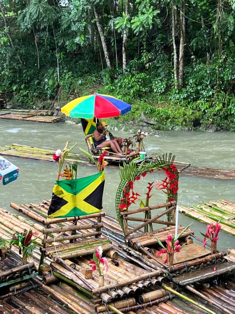 Montego Bay River Rafting & Limestone Foot Massage Tour - Pickup in Montego Bay