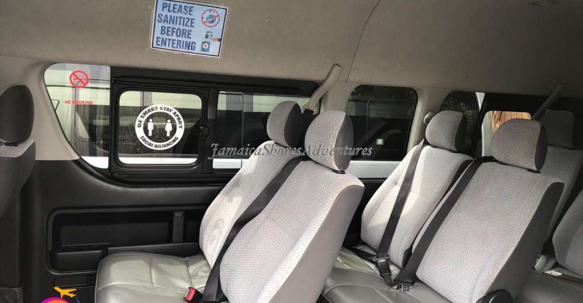 Montego Bay to Ocho Rios Airport Transfer - Key Points