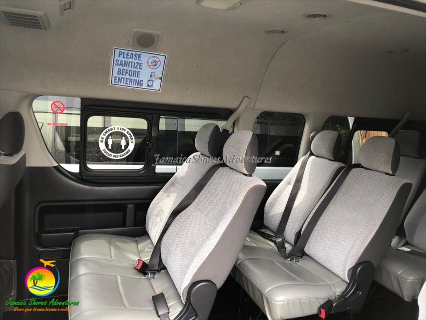Montego Bay to Ocho Rios Airport Transfer - Vehicle Options