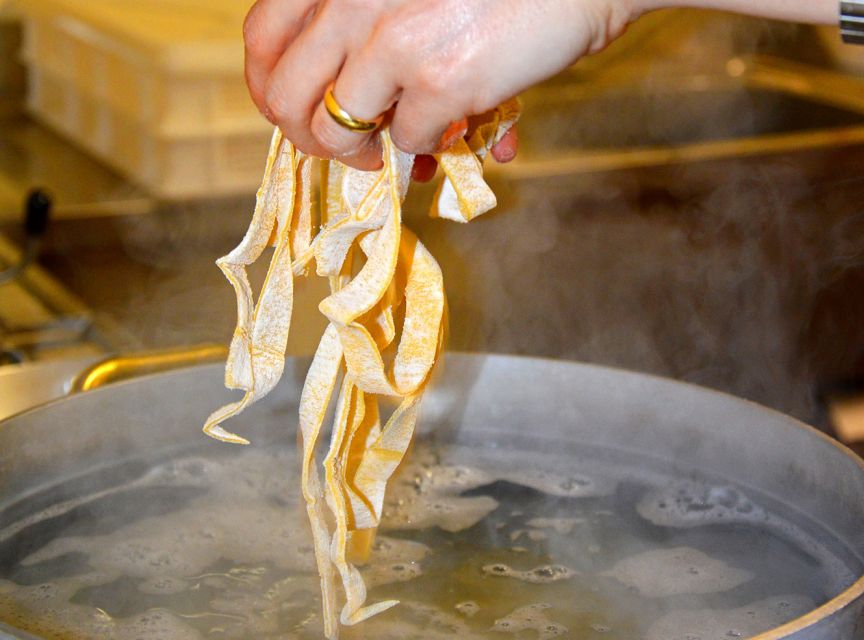 Montepulciano: Tuscan Cooking Class Traditional Pasta Menu - Inclusions and Duration