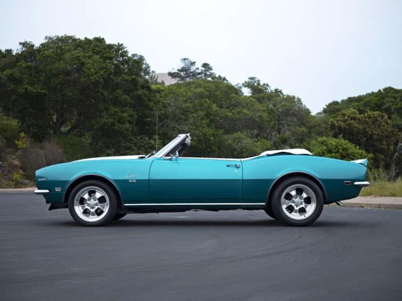 Monterey & Big Sur: 1968 Chevy Camaro SS Convertible Rental - Key Points