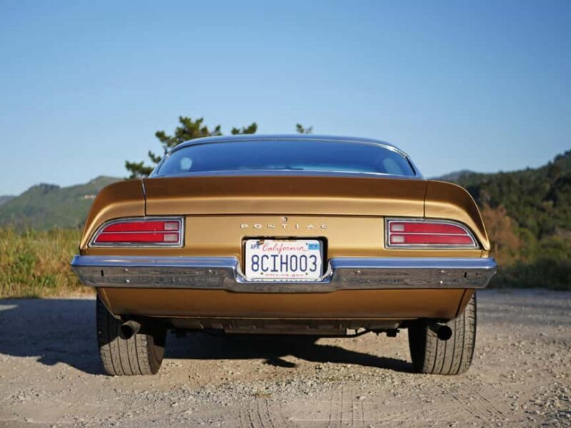 Monterey & Big Sur: 1970 Pontiac Firebird Formula 400 Rental - FAQs