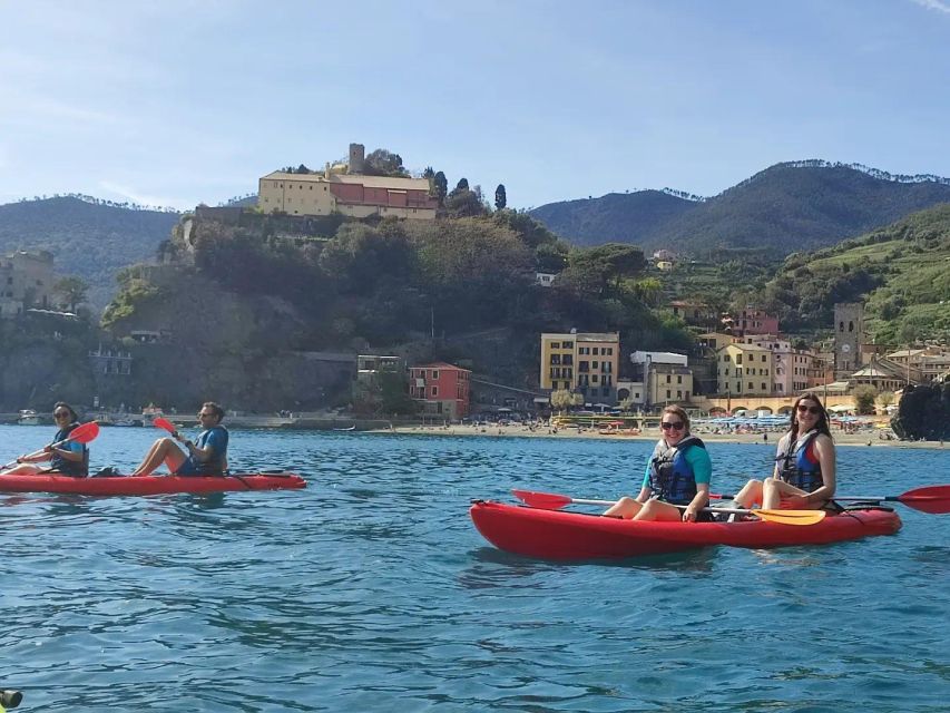 Monterosso Al Mare: Monterosso Kayak and Snorkeling Tour - Inclusions and Amenities