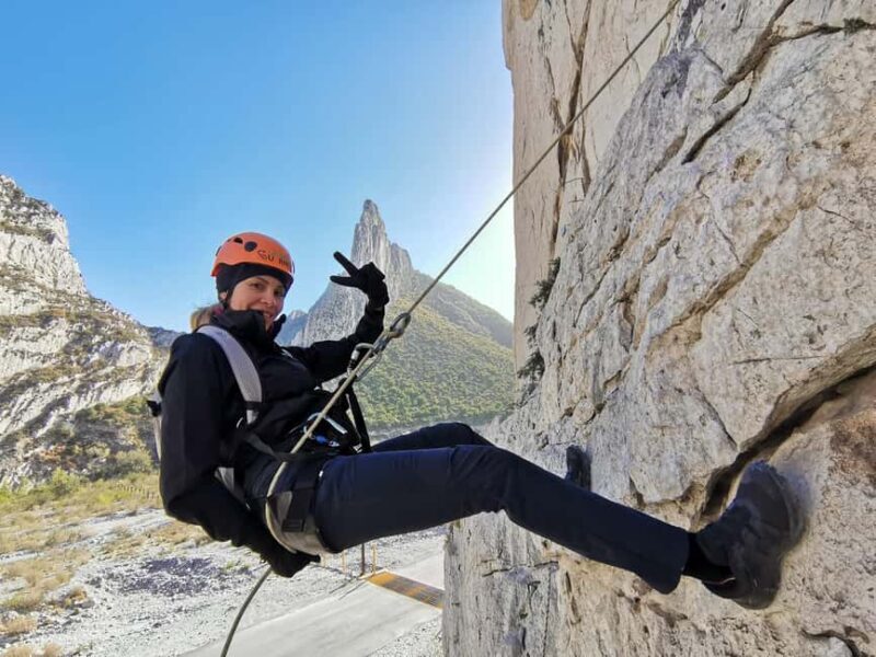 Monterrey: Rappelling class in La Huasteca Park - Key Points
