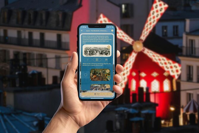 Montmartre Smartphone App Self-Guided GPS Walking Tour - Operational Information