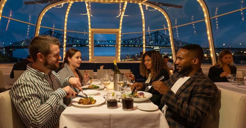 Montreal: Bateau-Mouche Cruise with A La Carte Dinner Option - Key Points