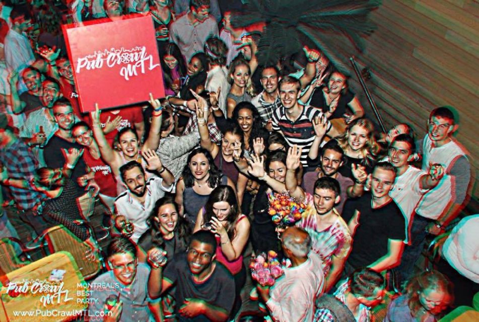 Montreal: Guided Bar Crawl With Free Shots and Club Entry - Duration and Timing