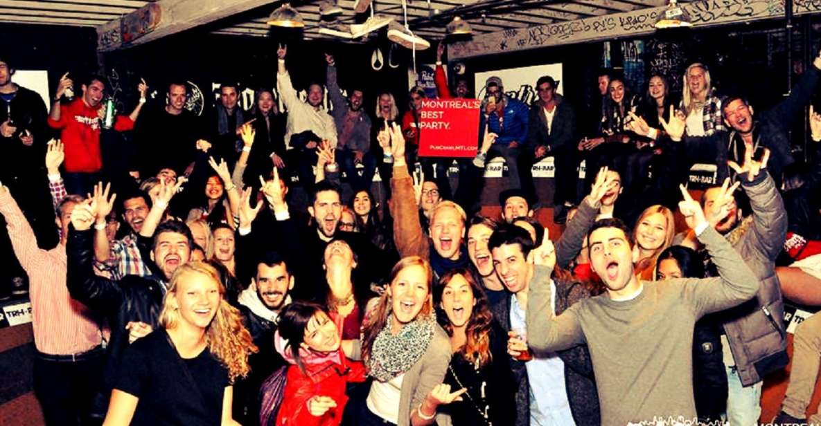 Montreal: Guided Bar Crawl With Free Shots and Club Entry - Inclusions and Exclusions