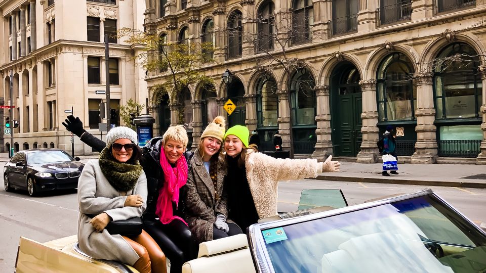 Montreal: Guided Tour in Vintage Convertible Cadillac - Itinerary for 1-hour Tour