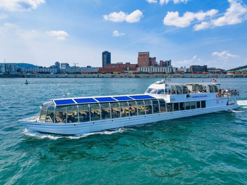 Montreal: Le Bateau-Mouche St. Lawrence Sightseeing Cruise - Key Points
