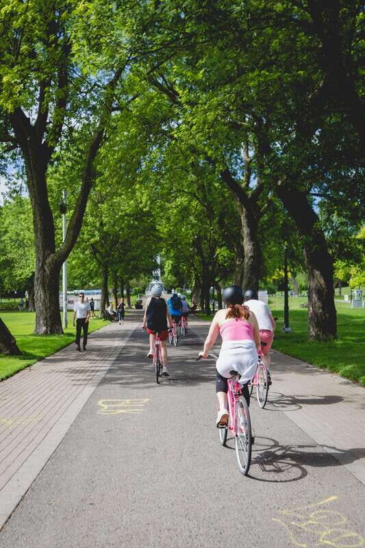 Montreal: Non Touristy Pink Bike Tour - Key Points